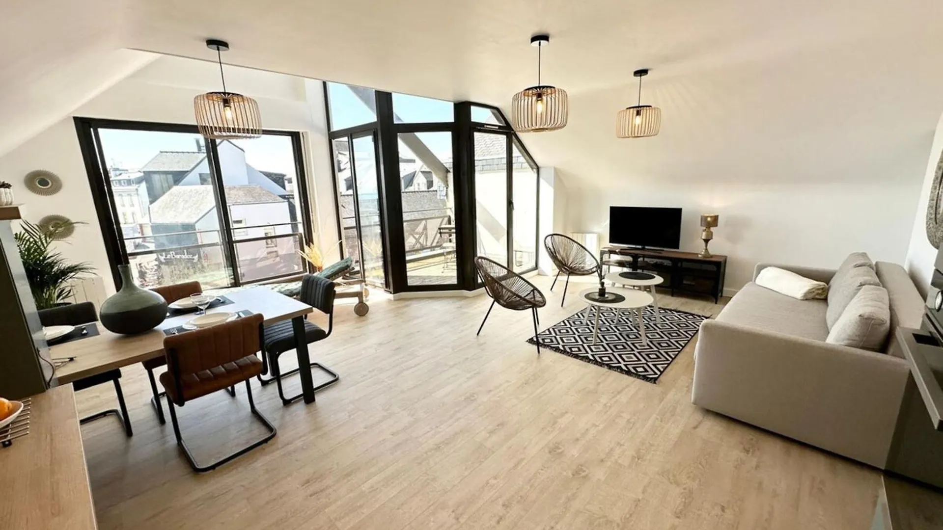 T2 Neuf Top Cocooning Terrasse - Face A La Mer Ploemeur